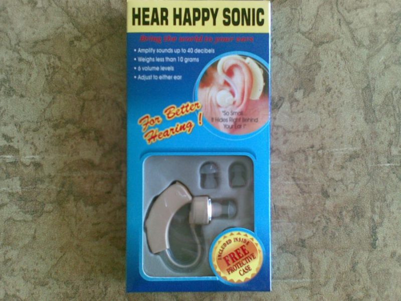 СЛУХОВ АПАРАТ "HAPPY SONIC"