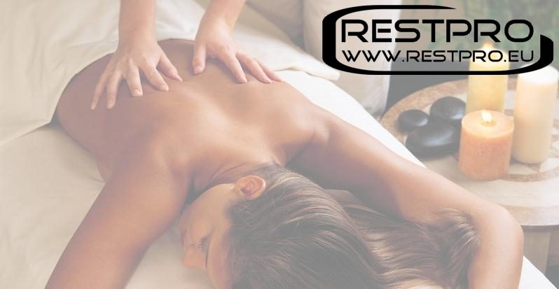 ПРОФЕСИОНАЛЕН КОМПЛЕКТ от 60 бр. ВУЛКАНИЧНИ МАСАЖНИ КАМЪНИ "Restpro"