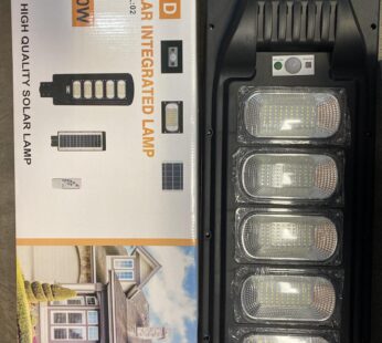 Соларна LED лампа със сензор за движение 300W