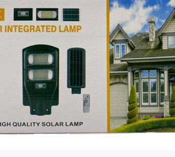 Улична соларна LED лампа с датчик за движение 200W