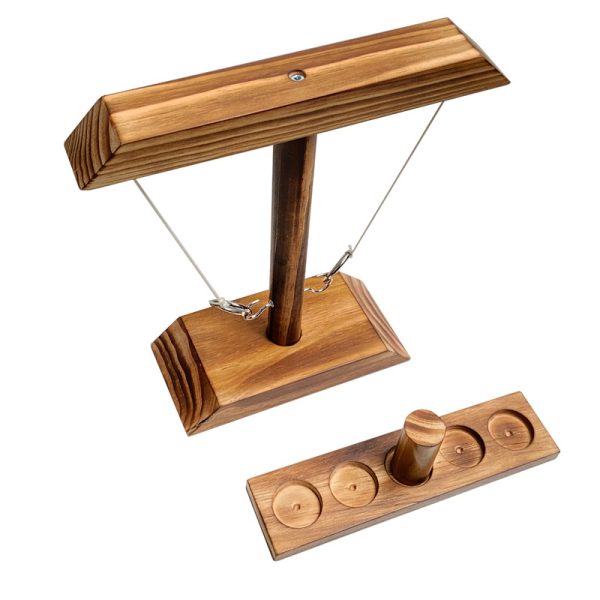 Игра с шотове и кукички – дървена - Image 3