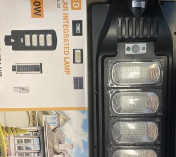 Соларна LED лампа със сензор за движение 240W