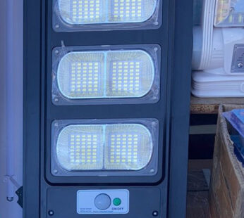 Соларна LED лампа със сензор за движение 360W (8 секции)