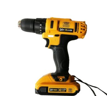 Немски акумулаторен винтоверт Vermark Strake 24V с 2 батерии