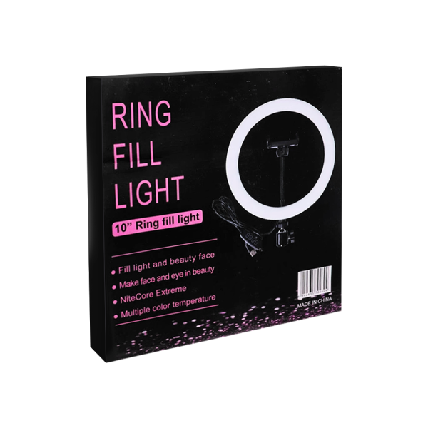 Ринг лампа с LED осветление 26 см, 20W