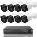 Комплект за видеонаблюдение с 8 HD камери и DVR, AHD, IR