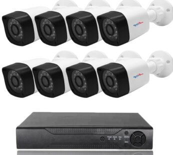 Комплект за видеонаблюдение с 8 HD камери и DVR, AHD, IR