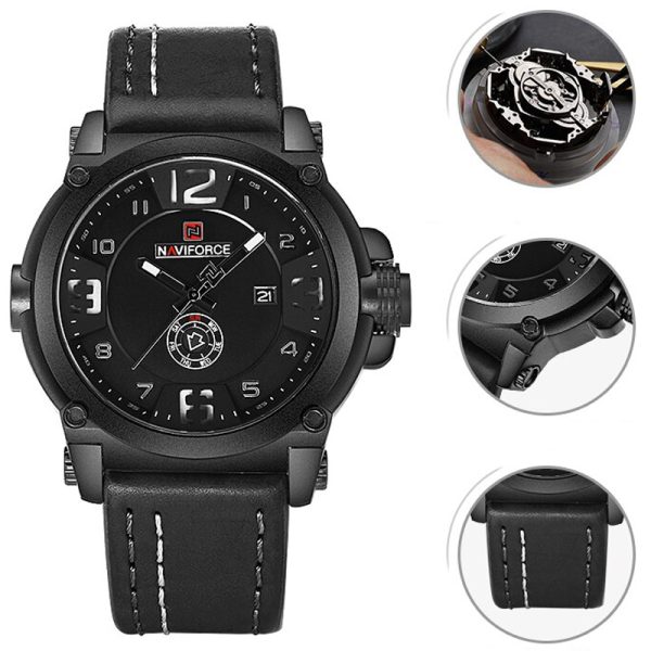 Елегантен мъжки часовник NAVIFORCE NF9097M