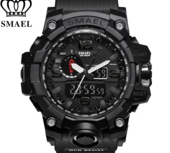 Спортен часовник SMAEL 1545 Black, черен цвят