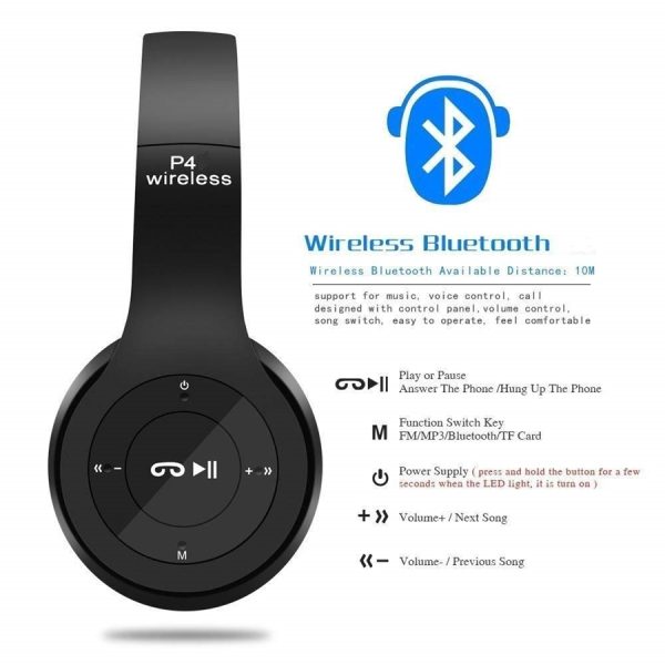 Bluetooth безжични слушалки P47 4.2+EDR - Image 3