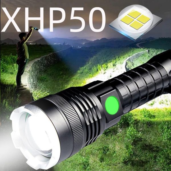 Супер мощен LED фенер P50 - Image 5
