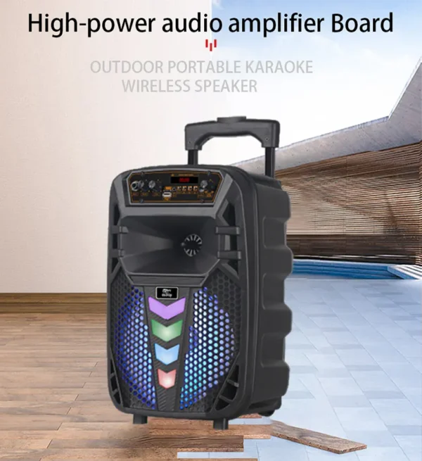 Tонколона 12" говорил и LED подсветка W1012, 1500W