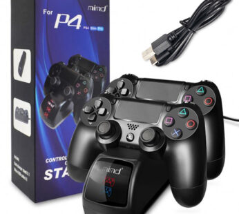 Стойка и зарядно за PS4 джойстици (dualshock), модел P4