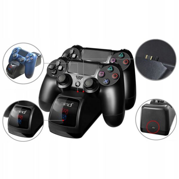 Стойка и зарядно за PS4 джойстици (dualshock), модел P4 - Image 2
