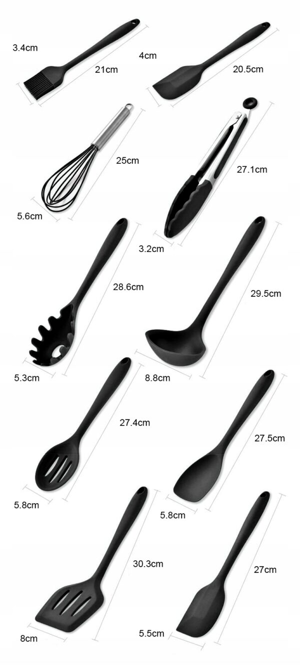 Комплект кухненски прибори от 10 части ProTone - Image 3