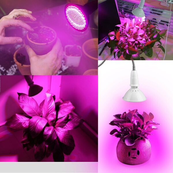 Лампа за растения с 200 LED светлини, 30W - Image 3