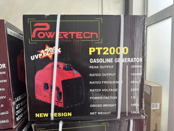 Немски инверторен генератор 2000W, Powertech PT-2000