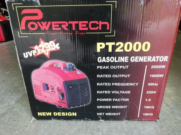 Немски инверторен генератор 2000W, Powertech PT-2000 - Image 15