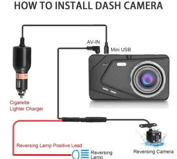 Видеорегистратор Dual Lens BX50 Vehicle BlackBox DVR
