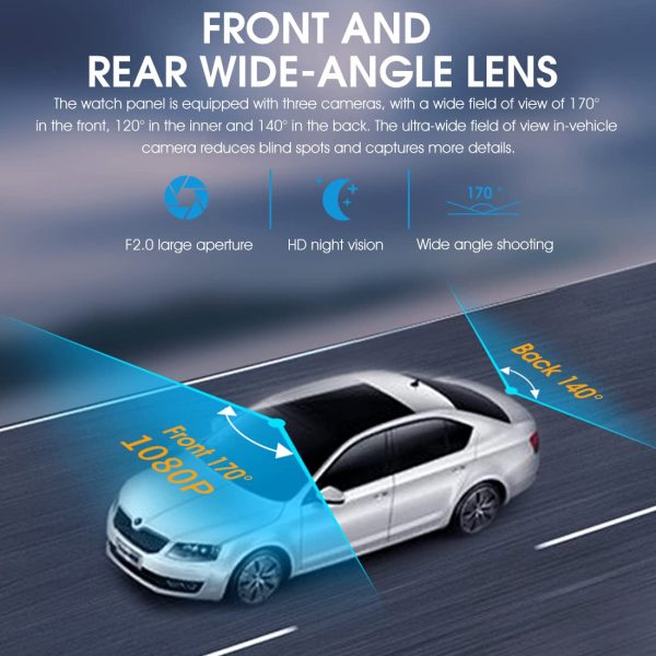 Видеорегистратор Dual Lens BX50 Vehicle BlackBox DVR - Image 4