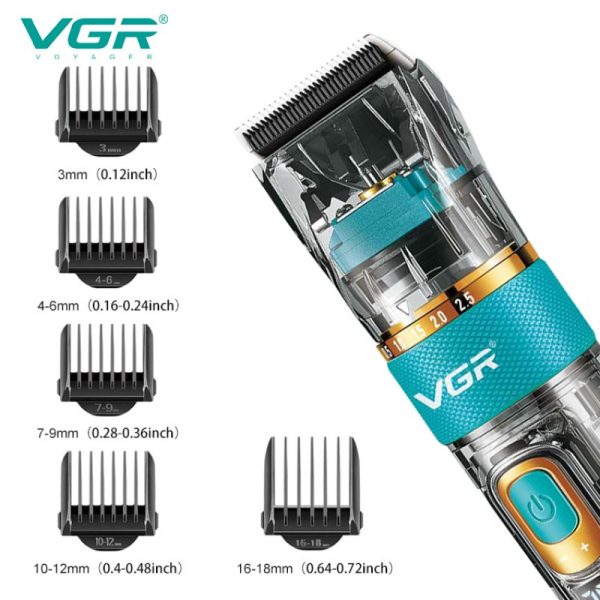 Професионална машинка за подстригване VGR V-695 3