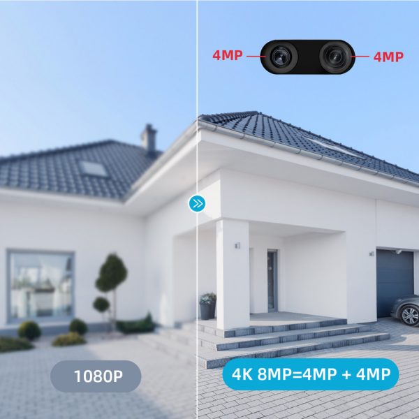 Интелигентна панорамна камера- две лещи и оптичен зуум - Image 5